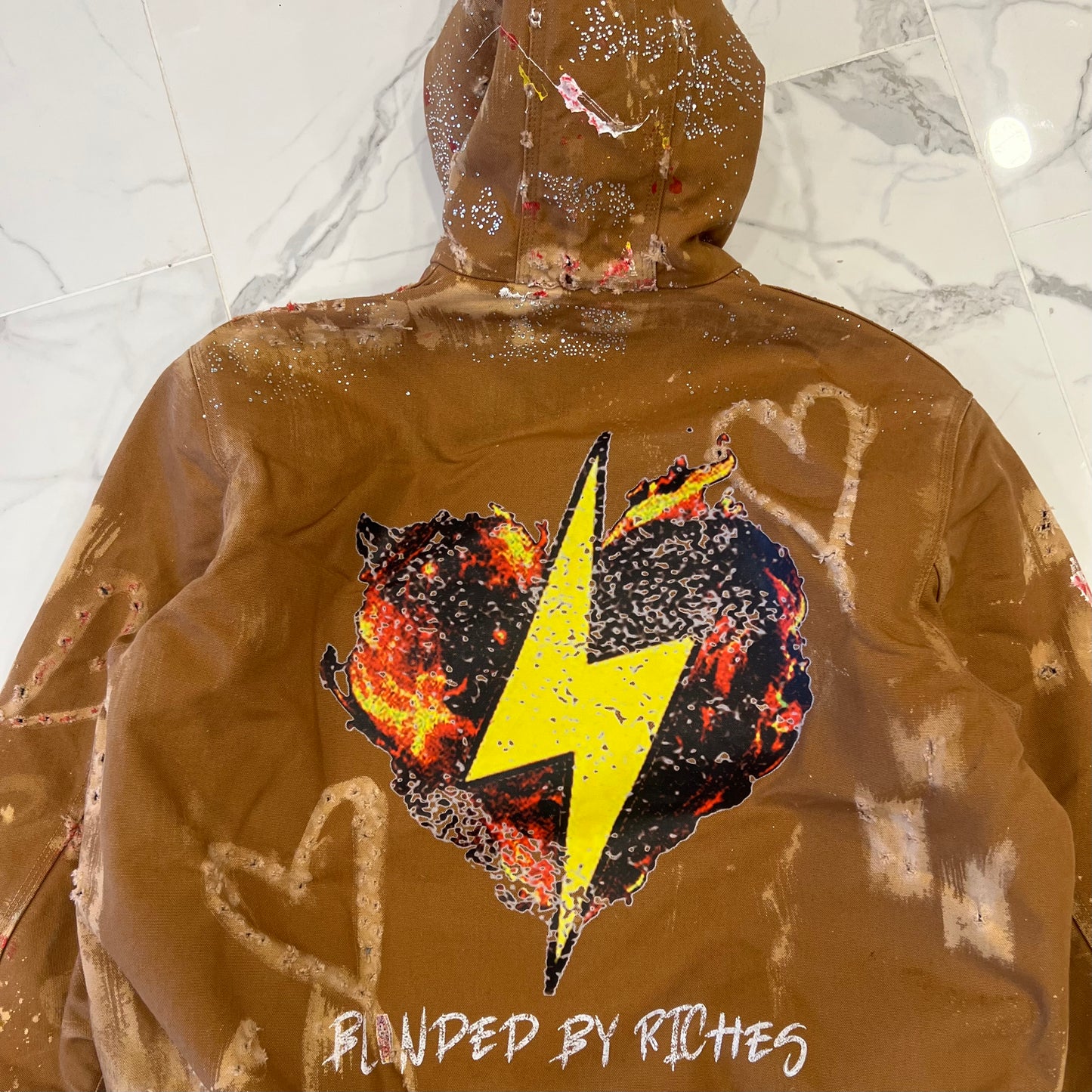 Blind Love 1/1 OG Distressed Work Jacket